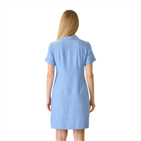 İN Dİ GO EL8237 KADIN ELBİSE  MAVİ