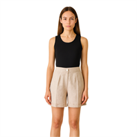 İN Dİ GO ST8238 KADIN ŞORT  BEJ