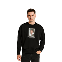 TONY MONTANA SW-1031 ERKEK SWEATSHIRT  SİYAH