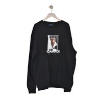 TONY MONTANA SW-1031 ERKEK SWEATSHIRT  SİYAH