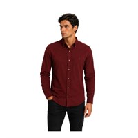 LEGATO GMK4450 ERKEK GÖMLEK  BORDO