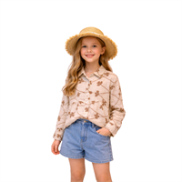 ESCABEL 3406-C ÇOCUK GÖMLEK  KAHVE