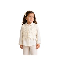 ESCABEL 35837-K ÇOCUK TAKIM  EKRU