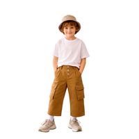 ESCABEL 23022-K ÇOCUK PANTOLON  KAHVE