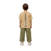 ESCABEL 1714-C ÇOCUK T-SHIRT  SÜTLÜ KAHVE