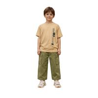 ESCABEL 1714-C ÇOCUK T-SHIRT  SÜTLÜ KAHVE