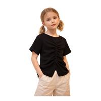 ESCABEL 35972-B ÇOCUK T-SHIRT  SİYAH
