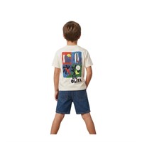 ESCABEL 1777 ÇOCUK T-SHIRT  BEYAZ