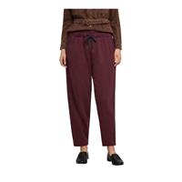 TUNITALY PA013 KADIN PANTOLON  BORDO