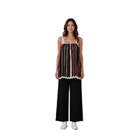 TUNITALY 156 KADIN BLUZ  BORDO