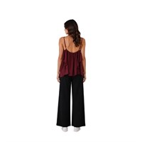 TUNITALY 166 KADIN BLUZ  BORDO