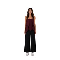 TUNITALY 166 KADIN BLUZ  BORDO