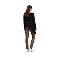 TUNITALY BL016 KADIN BLUZ  SİYAH