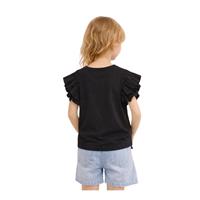 DIVONETTE 2587-3 ÇOCUK T-SHIRT  SİYAH