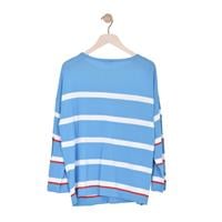 TWOMAİL BL22107 KADIN BLUZ  MAVİ