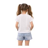 BAD BEAR 25.06.07.010 ÇOCUK T-SHIRT  KIRIK BEYAZ