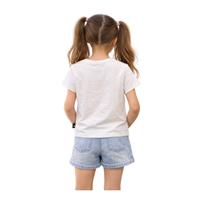 BAD BEAR 25.06.07.012 ÇOCUK T-SHIRT  KIRIK BEYAZ