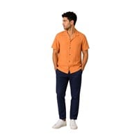 JACK AND JONES 12251027 ERKEK GÖMLEK  ŞEFTALİ