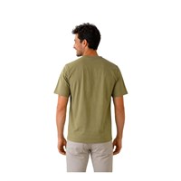 JACK AND JONES 12273378 ERKEK T-SHIRT  HAKİ