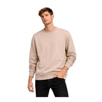 JACK AND JONES 12261386 ERKEK SWEATSHIRT  GÜMÜŞ