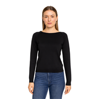 GLORIEN 21807 KADIN TRİKO  SİYAH