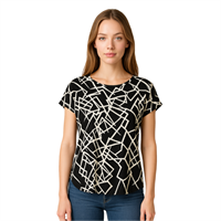 GLORIEN 2021 KADIN BLUZ  ZEBRA