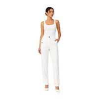 CHILIA 30102 KADIN PANTOLON  BEYAZ