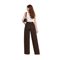 CHILIA 30605 KADIN PANTOLON  KAHVE