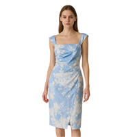 CHILIA 81368 KADIN ELBİSE  MAVİ