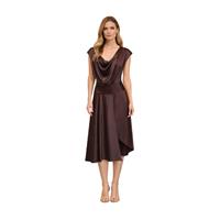 CHILIA 81427 KADIN ELBİSE  KAHVE