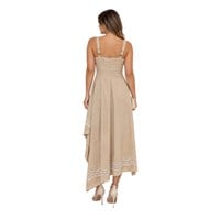 CHILIA 81498 KADIN ELBİSE  BEJ