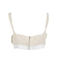 CHILIA 30223 KADIN CROP  BEJ