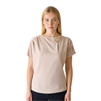 CHILIA 30354 KADIN BLUZ  BEJ