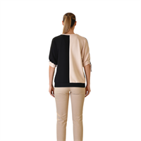 CHILIA 30413 KADIN BLUZ  KAHVE