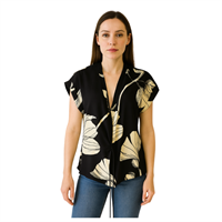 CHILIA 30437 KADIN BLUZ  SİYAH