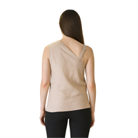 CHILIA 30491 KADIN BLUZ  BEJ