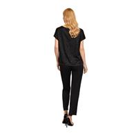 CHILIA 30561 KADIN BLUZ  SİYAH