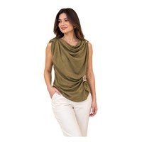 CHILIA 30705 KADIN BLUZ  HAKİ