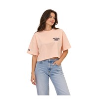 NEW BALANCE WNT1639-SOI KADIN T-SHIRT  PEMBE