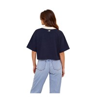 NEW BALANCE WNT1610 KADIN T-SHIRT  EKRU-LACI