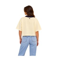 NEW BALANCE WNT1610 KADIN T-SHIRT  LACİ-EKRU