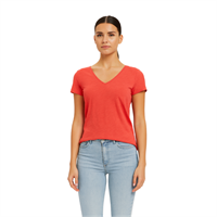 MAVI JEANS M168260-30734 KADIN T-SHIRT  KIRMIZI