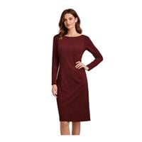 EXPLOSION 58207 KADIN ELBİSE  BORDO