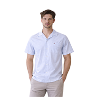 TOMMY JEANS DM0DM20895 ERKEK GÖMLEK  MAVİ