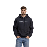 TOMMY JEANS DM0DM17985 ERKEK SWEATSHIRT  SİYAH