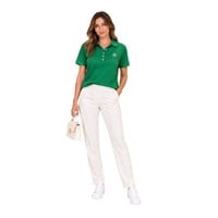 TOMMY HILFIGER WW0WW49953 KADIN T-SHIRT  YEŞİL