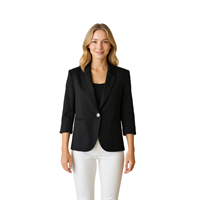 CARINO 4644 KADIN CEKET  SİYAH