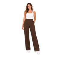 CARINO 5162 KADIN PANTOLON  KAHVE