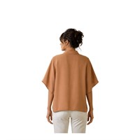 CARINO 1896 KADIN BLUZ  CAMEL