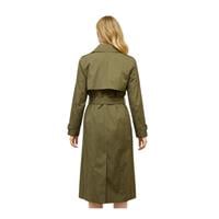CARINO 7005 KADIN TRENÇKOT  HAKİ